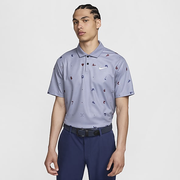 Collarless nike golf shirts store